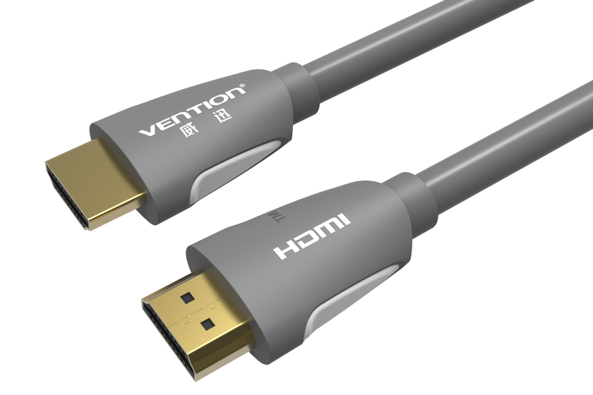 Cáp HDMI 2.0 Tròn Vention VAA-M02-B150 1.5m