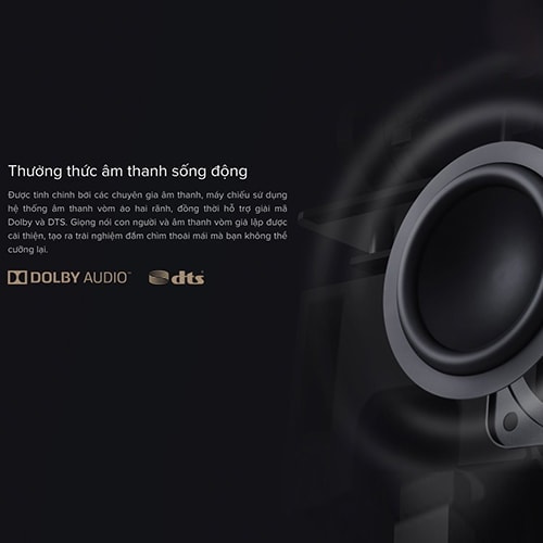 Máy Chiếu Thông Minh Xiaomi Mi Smart Compact Projector 2 - Full HD 1080p - 500Ansi - Upto 120inch - Phiên Bản Quốc Tế